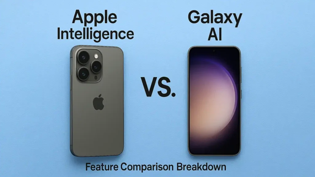 Apple Intelligence vs. Galaxy AI Feature Comparison Breakdown