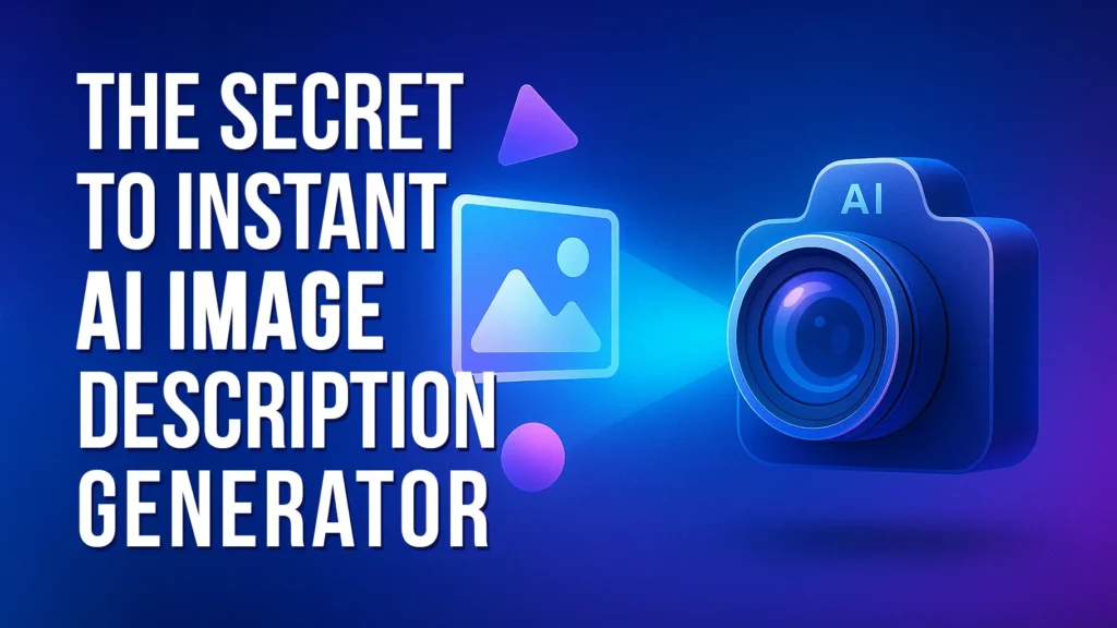 The Best Secrets to Instant AI Image Description Generator