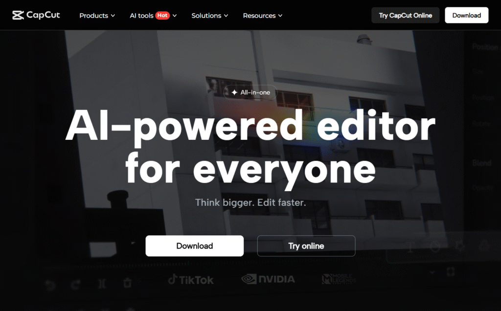 The Ultimate AI Toolkit: 60 Best AI Tools Reviewed for 2025 19 CapCut