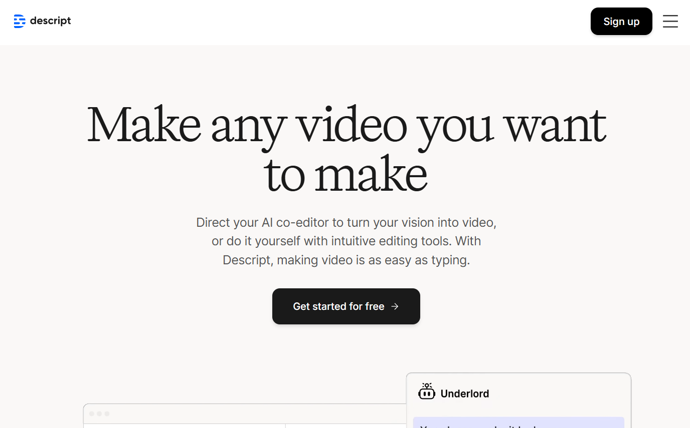 The Ultimate AI Toolkit: 60 Best AI Tools Reviewed for 2025 25 Descript