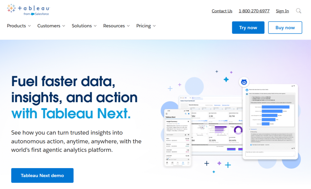 The Ultimate AI Toolkit: 60 Best AI Tools Reviewed for 2025 44 Tableau (with Einstein)