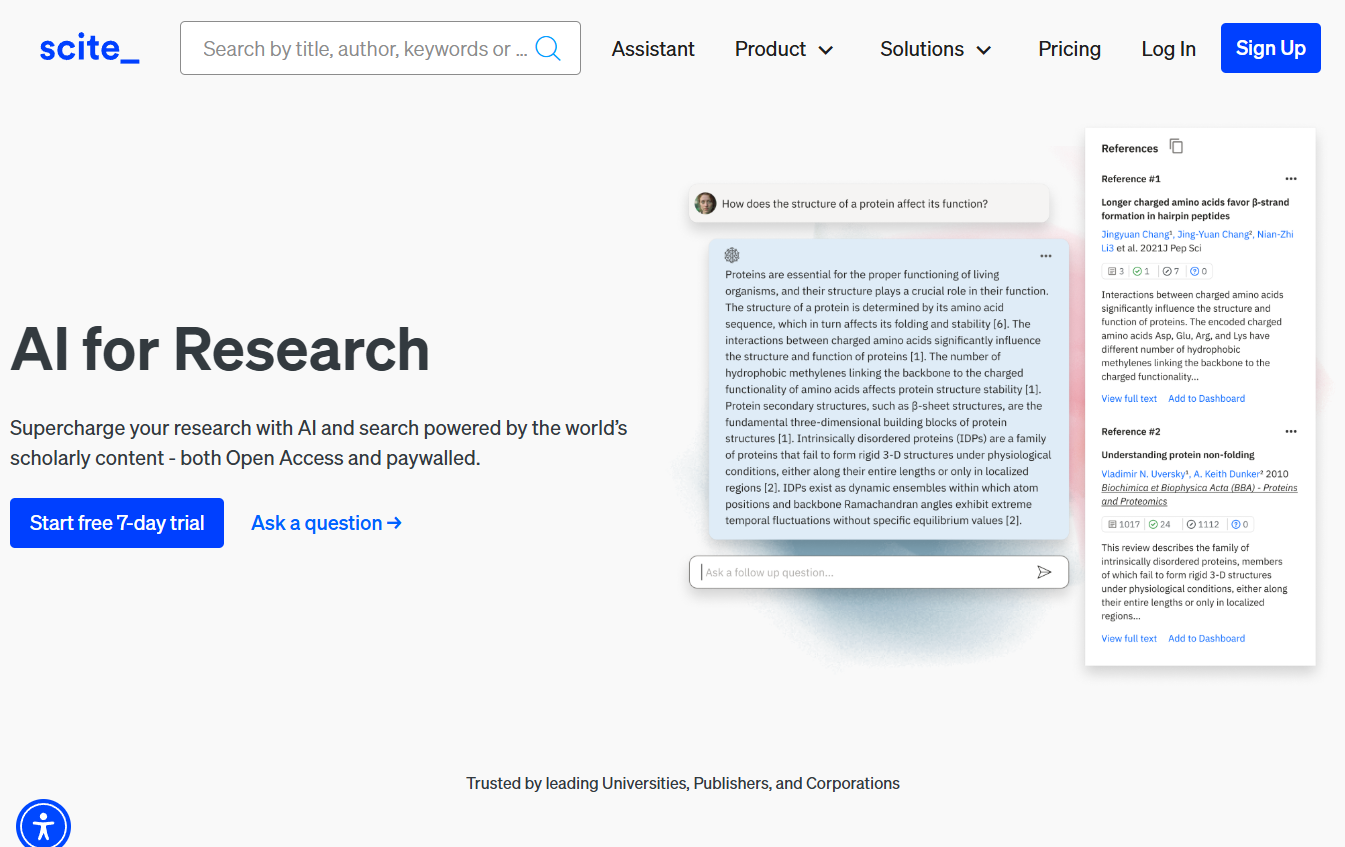 The Ultimate AI Toolkit: 60 Best AI Tools Reviewed for 2025 58 Scite