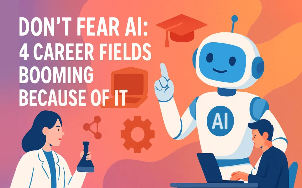 Don't Fear AI 4 Career Fields Booming Because of It