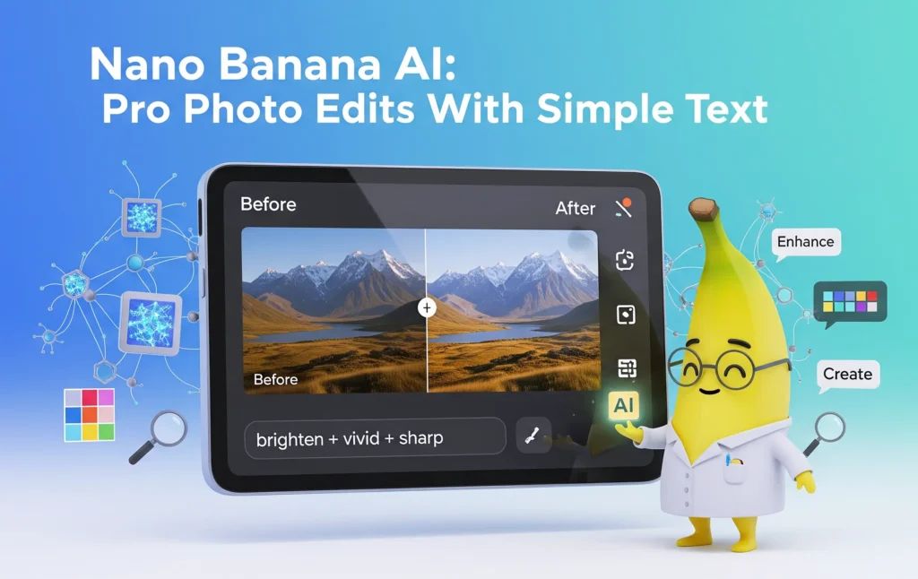 Nano Banana AI: Best Pro Photo Edits With Simple Text 1 Nano Banana AI